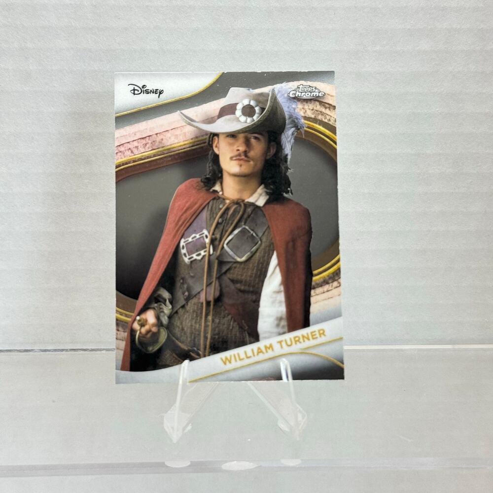 Disney Topps Chrome 2025 William Turner #2 Pirates of the Caribbean